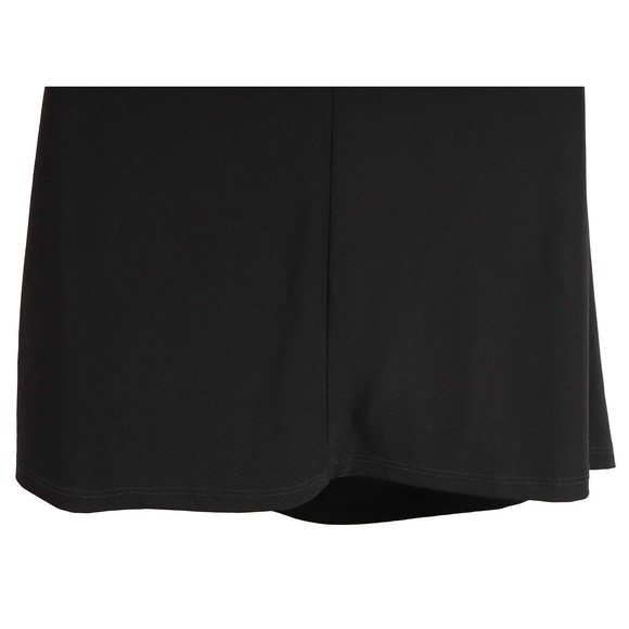 Pretty Good Brand Womens Sequined Skirt M Medium Black Stretch Bling Knee Length - Picture 7 of 7